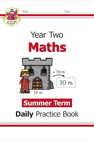 New KS1 Maths Daily Practice Book: Year 2 - Summer Term: ideal for catching up at home (CGP KS1 Maths)