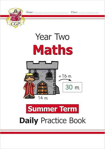 New KS1 Maths Daily Practice Book: Year 2 - Summer Term: ideal for catching up at home (CGP KS1 Maths)