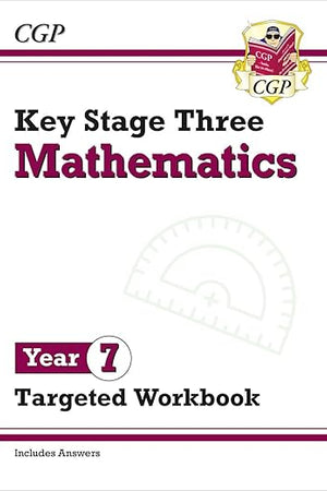 New KS3 Maths Year 7 Targeted Workbook (with answers) (CGP KS3 Maths)