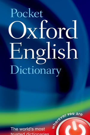 Pocket Oxford English Dictionary