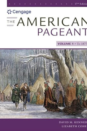 The American Pageant, Volume I (MindTap Course List)