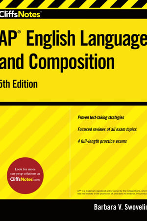 CliffsNotes AP English Language and Composition: 5th Edition