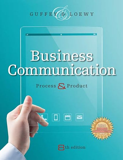 Business Communication: Process and Product (with Student Premium Website Printed Access Card) (MindTap Course List)
