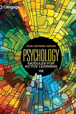 Psychology: Modules for Active Learning (MindTap Course List)