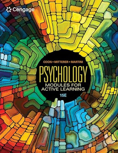 Psychology: Modules for Active Learning (MindTap Course List)