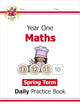 New KS1 Maths Daily Practice Book: Year 1 - Spring Term: superb for catching up at home (CGP KS1 Maths)