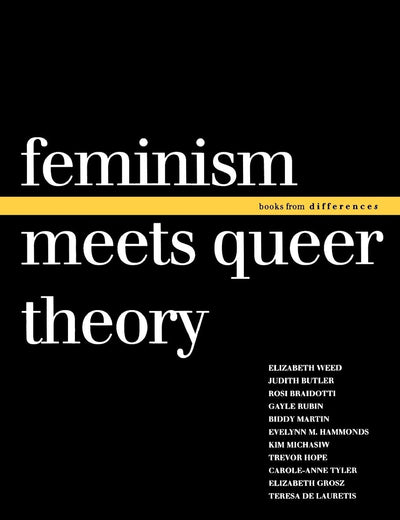 Feminism Meets Queer Theory (Books from Differences)