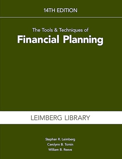 The Tools & Techniques of Financial Planning, 14th Edition