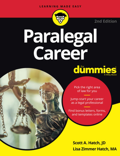 Paralegal Career For Dummies (For Dummies (Career/Education))