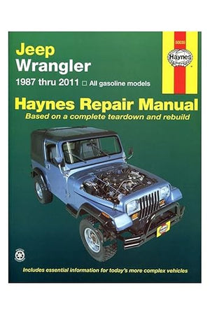 Jeep Wrangler, 1987-2008 (Hayne's Automotive Repair Manual)
