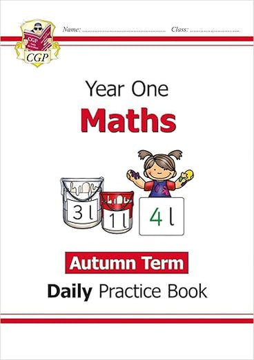 New KS1 Maths Daily Practice Book: Year 1 - Autumn Term: perfect for catch-up and learning at home (CGP KS1 Maths)