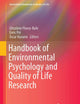 Handbook of Environmental Psychology and Quality of Life Research (International Handbooks of Quality-of-Life)