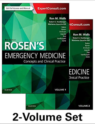 Rosen's Emergency Medicine: Concepts and Clinical Practice: Volume - 1&2, 9e