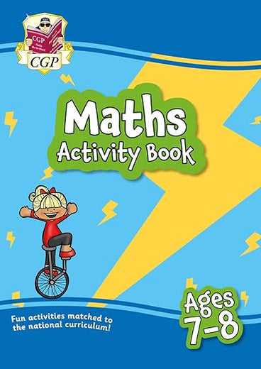 New Maths Activity Book for Ages 7-8: Perfect for Catch-Up and Home Learning (CGP Home Learning)