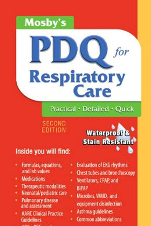 Mosby's PDQ for Respiratory Care - Revised Reprint