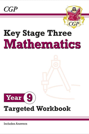 New KS3 Maths Year 9 Targeted Workbook (with answers) (CGP KS3 Maths)