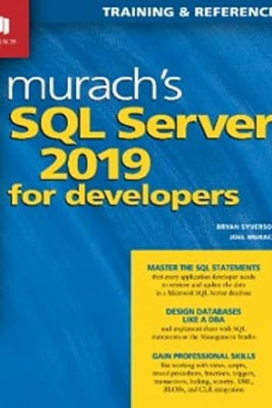 Murach's SQL Server 2019 for Developers