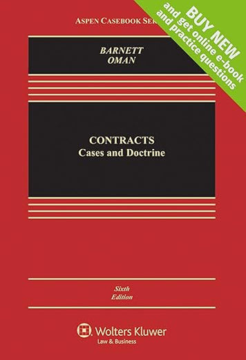 Contracts: Cases and Doctrine (Aspen Casebook)