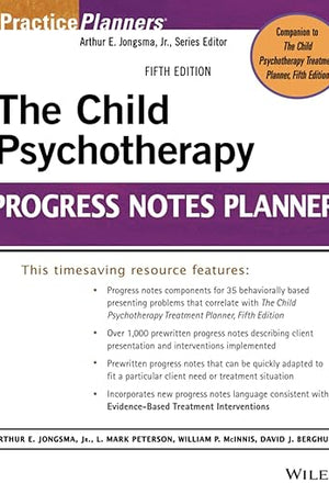 The Child Psychotherapy Progress Notes Planner