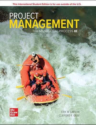 ISE Project Management: The Managerial Process (ISE HED IRWIN OPERATIONS/DEC SCIENCES)