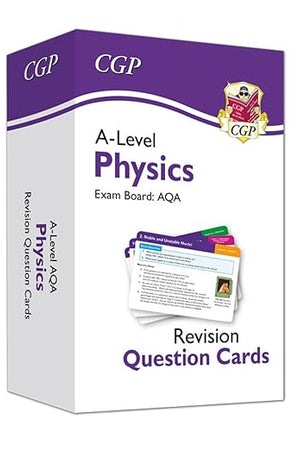 New A-Level Physics AQA Revision Question Cards: ideal for catch-up and the 2022 and 2023 exams (CGP A-Level Physics)