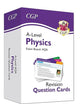 New A-Level Physics AQA Revision Question Cards: ideal for catch-up and the 2022 and 2023 exams (CGP A-Level Physics)