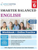 SBAC Test Prep: Grade 6 English Language Arts Literacy (ELA) Common Core Practice Book and Full-length Online Assessments: Smarter Balanced Study Guide (SBAC by Lumos Learning)