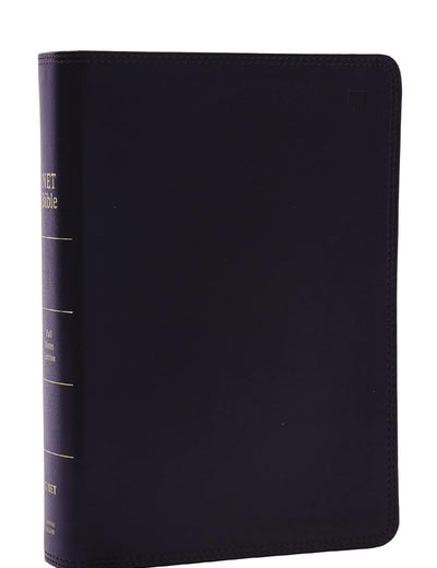 NET Bible, Full-notes Edition, Leathersoft, Black, Comfort Print: Holy Bible