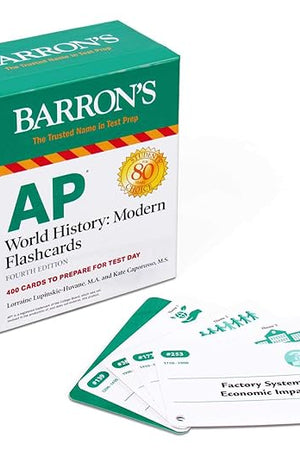 AP World History: Modern Flashcards (Barron's AP)