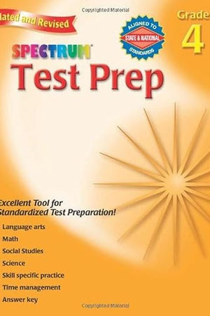 Spectrum: Test Prep, Grade 4