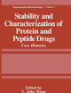 Stability and Characterization of Protein and Peptide Drugs: Case Histories (Pharmaceutical Biotechnology, 5)
