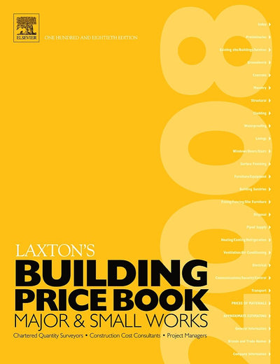Laxton's Building Price Book 2008