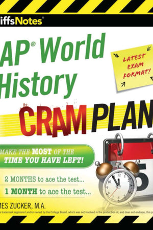 CliffsNotes AP World History Cram Plan