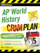 CliffsNotes AP World History Cram Plan