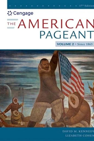 The American Pageant, Volume II (MindTap Course List)