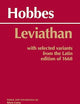 Leviathan: With selected variants from the Latin edition of 1668 (Hackett Classics)