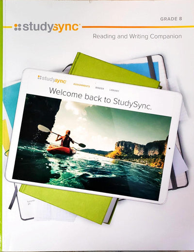 StudySync Core ELA Grade 8, Reading and Writing Companion Units 1-6, Single Bind (MS STUDY SYNC)