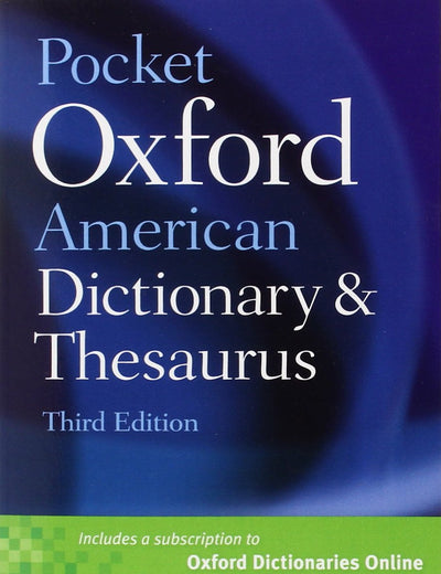 Pocket Oxford American Dictionary & Thesaurus