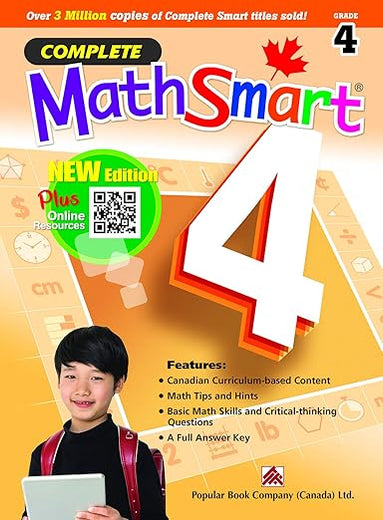 Complete MathSmart 4: Grade 4 (Popular Complete Smart Series)