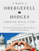 What Obergefell v. Hodges Should Have Said: The Nation's Top Legal Experts Rewrite America's Same-Sex Marriage Decision