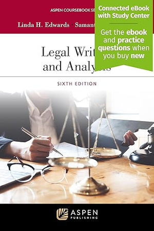 Legal Writing and Analysis: [Connected eBook with Study Center] (Aspen Coursebook)