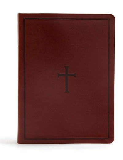 KJV Study Bible, Brown LeatherTouch