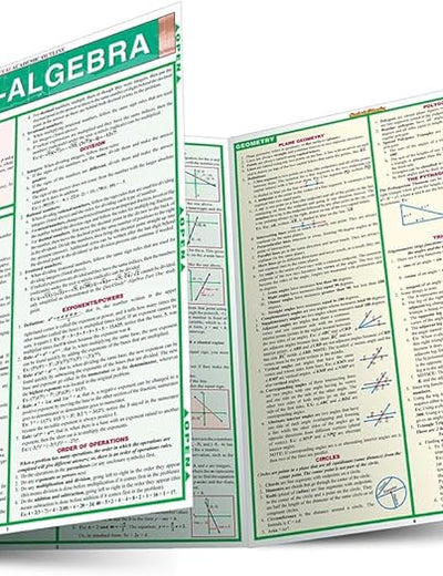 Pre-Algebra: QuickStudy Laminated Reference Guide (QuickStudy Academic)