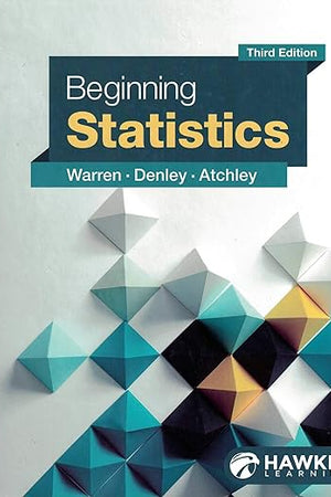 Beginning Statistics 3e Textbook