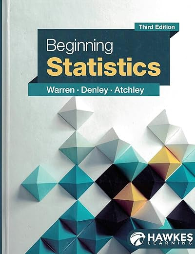 Beginning Statistics 3e Textbook