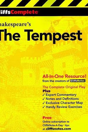 CliffsComplete The Tempest