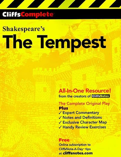 CliffsComplete The Tempest
