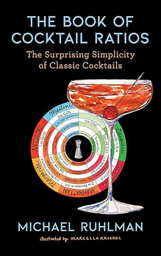 The Book of Cocktail Ratios: The Surprising Simplicity of Classic Cocktails (Ruhlman's Ratios)