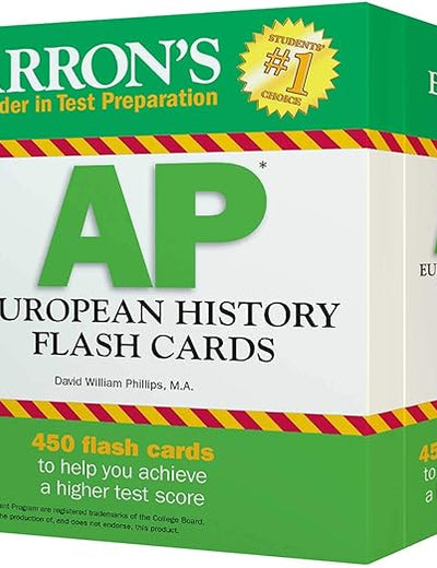 AP European History Flash Cards (Barron's AP)