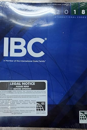 2018 International Building Code (International Code Council Series)